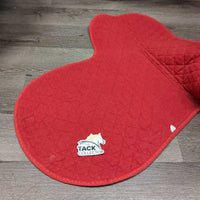 Thin Quilt Fitted Hunter Saddle Pad *vgc, hair, clean, older, rubs, pills, mnr faded
