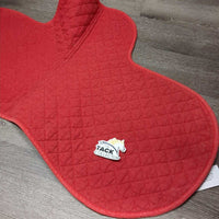 Thin Quilt Fitted Hunter Saddle Pad *vgc, hair, clean, older, rubs, pills, mnr faded
