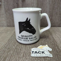 "Quality Trailer Sales" Mug *gc, stains, rubs, scuffs
