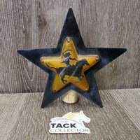 Star Running Western Horse Night Light *gc, works? *No Light bulb
