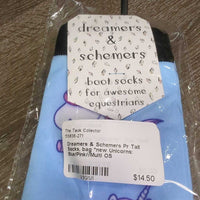 Pr Tall Socks, bag *new
