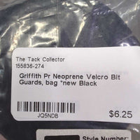 Pr Neoprene Velcro Bit Guards, bag *new
