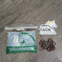 Rubber Braiding Elastics, bag *new, full?

