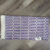 Western Saddle Blanket *gc, clean, v. pilly, mnr stains, hair, rubs, loose stitching, snags
