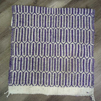 Western Saddle Blanket *gc, clean, v. pilly, mnr stains, hair, rubs, loose stitching, snags
