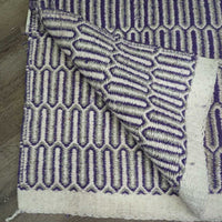 Western Saddle Blanket *gc, clean, v. pilly, mnr stains, hair, rubs, loose stitching, snags
