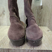Pointy Toe Soft Suede Western Boots *vgc, mnr rubs, fading & inner sticker?residue
