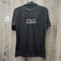SS Polo Shirt, 1/4 button Up "Sweet Talk" *xc
