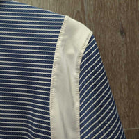 SS V Neck Polo Shirt *gc, seam puckers, older, dingy?
