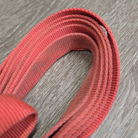 Thin Nylon Web Lunge Line, Loop Handle *gc, older, stains, dirt, rubs
