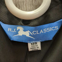 JUNIORS Show Jacket *vgc, mnr hair, loose buttons & threads
