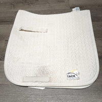 Thick Quilt Dressage Saddle Pad *gc, clean, stains, rubs, pills, dingy, older, puckers
