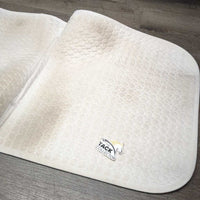 Thick Quilt Dressage Saddle Pad *gc, clean, stains, rubs, pills, dingy, older, puckers
