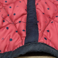 Quilt Jumper Saddle Pad *vgc, unstitched seam, clean, dirty & faded lining
