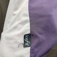 SS Sun Shirt, 1/2 Zip Up *gc, mnr rubs, pills & snags, pits, faded logo, older?
