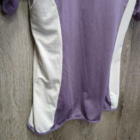 SS Sun Shirt, 1/2 Zip Up *gc, mnr rubs, pills & snags, pits, faded logo, older?
