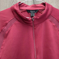 LS Sun Shirt, 1/4 Zip Up, Mesh, tag *new
