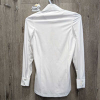 LS Sun Show Shirt, 1/3 Snap Up, Snap Collar, Mesh Sleeves *vgc/xc, mnr collar crinkles, stains & seam puckers
