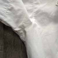 JUNIORS SS Show Shirt, Snap Collar *vgc, clean, seam puckers
