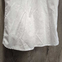 JUNIORS SS Show Shirt, Snap Collar *vgc, clean, seam puckers
