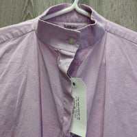 LS Show Shirt, x2 Velcro Collars *vgc, clean, older, seam puckers, faded?
