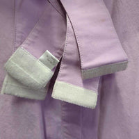 LS Show Shirt, x2 Velcro Collars *vgc, clean, older, seam puckers, faded?
