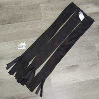 Hvy Fleece & Lycra 3 Part Tail Bag *gc, NO String, clean, linty, rubs, hairy, residue/gunk
