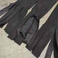 Hvy Fleece & Lycra 3 Part Tail Bag *gc, NO String, clean, linty, rubs, hairy, residue/gunk
