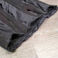 Hvy Fleece & Lycra 3 Part Tail Bag *gc, NO String, clean, linty, rubs, hairy, residue/gunk
