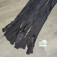 Hvy Fleece & Lycra 3 Part Tail Bag *gc, NO String, clean, linty, rubs, hairy, residue/gunk
