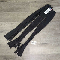 Hvy Fleece & Lycra 3 Part Tail Bag, String *gc, clean, clumpy, linty, hairy, residue/gunk
