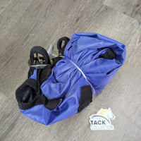 Nylon Stable Sheet, 2 legs, tail *vgc, clean, mnr threads, hair, puckers
