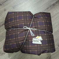 Hvy Winter Blanket 1 leg, 1 tail *xc, v. wpf, rust, fluffy seams, mnr threads, rubs
