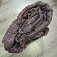 Hvy Winter Blanket 1 leg, 1 tail *xc, v. wpf, rust, fluffy seams, mnr threads, rubs
