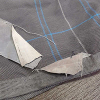 Med 250g Winter Blanket, detach neck, tail strap *gc, clean, repairs, torn reflectors, mnr wpf, edge rubs & pills, unstitched darts
