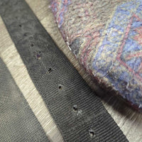 Bareback Pad, attached girth *gc/fair, clumpy, residue, hair
