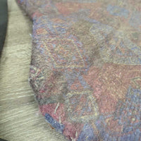 Bareback Pad, attached girth *gc/fair, clumpy, residue, hair
