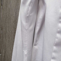LS Show Shirt, Snap Collar *gc, older, threads, seam puckers
