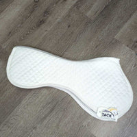 Shimmable Quilt & Non-Slip Half Pad, Thick *like new, mnr snags, rubs * stains
