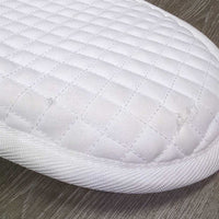 Shimmable Quilt & Non-Slip Half Pad, Thick *like new, mnr snags, rubs * stains
