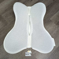 Shimmable Quilt & Non-Slip Half Pad, Thick *like new, mnr snags, rubs * stains
