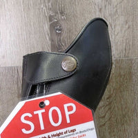 REPURPOSE LEATHER *1 ONLY RIGHT Field Boot, Zip *new, inside marker, older
