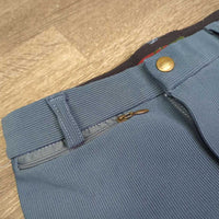 JUNIORS Ribbed Breeches *gc, rubs, pills, snags, hairy velcro, faded edges
