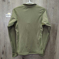 LS Lined Base Shirt, 1/2 zip *new, 0 tags
