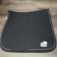 Dressage Saddle Pad, Piping *like new, clean
