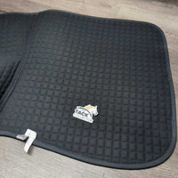 Dressage Saddle Pad, Piping *like new, clean
