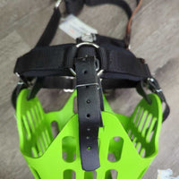 Grazing Muzzle, Nylon Halter, Info, Extra Strap, Tags *New
