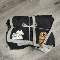 Nylon Stable Sheet, 1 Front Strap *vgc, clean, threads, seam puckers, faded tag
