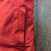 Fleece Lined Soft Shell Vest, zip "CC/ADA" *gc/fair, rubs, puckered, pills, cllumpy, torn pocket, unstitched
