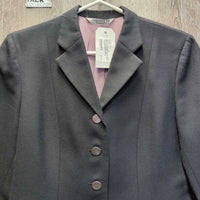 Wool Dressage Show Jacket, buttons *vgc, older, discolored pit stains

